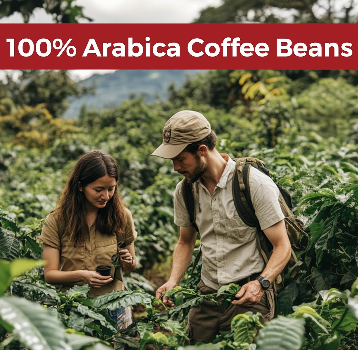 Robica Extra Caffeine American Coffee 250 g - Medium Roast High Caffeine Coffee, Premium American Ground Coffee for Extra Boost