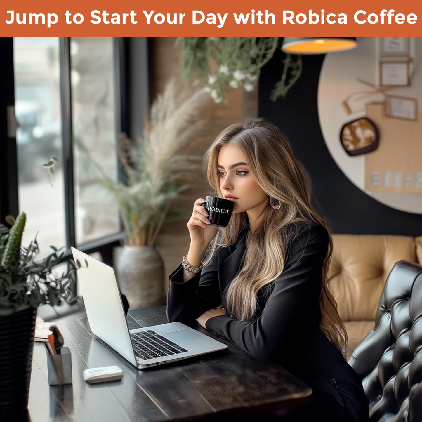 Robica Dolce Brazilian Coffee Pods Made from 100% Arabica Whole Coffee Beans - Single Serve Roasted Organic Ground Coffee Capsules Compatible with Dolce Gusto Machine, 10 Capsules