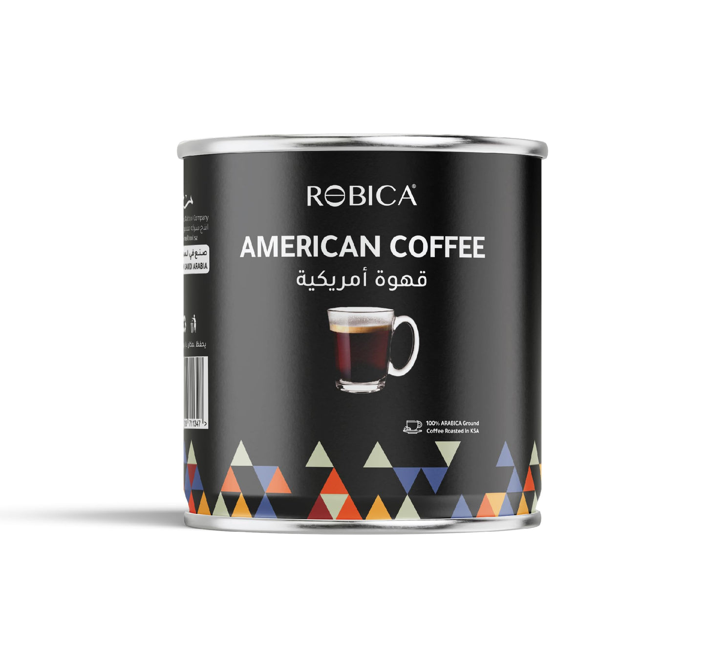 Robica American Classic Ground Coffee - Smooth and Rich Flavored 100% Arabica Coffee Beans, Medium Roast American Coffee Ground, 250 Gram