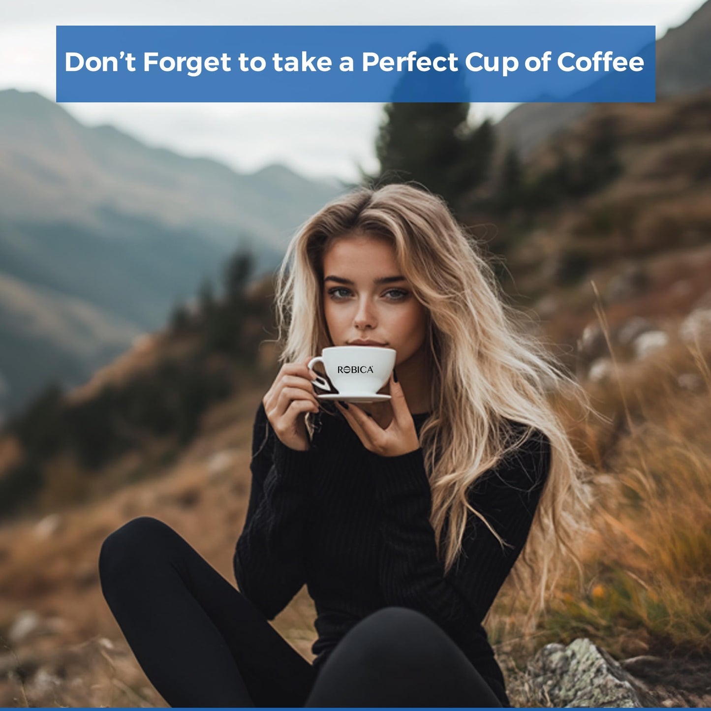 Robica Ethiopian Coffee 250g - 100% Arabica Ground Coffee, American Coffee Crop from Ethiopia, Single Sourced Yirgacheffe Coffee Beans, Medium Roasted