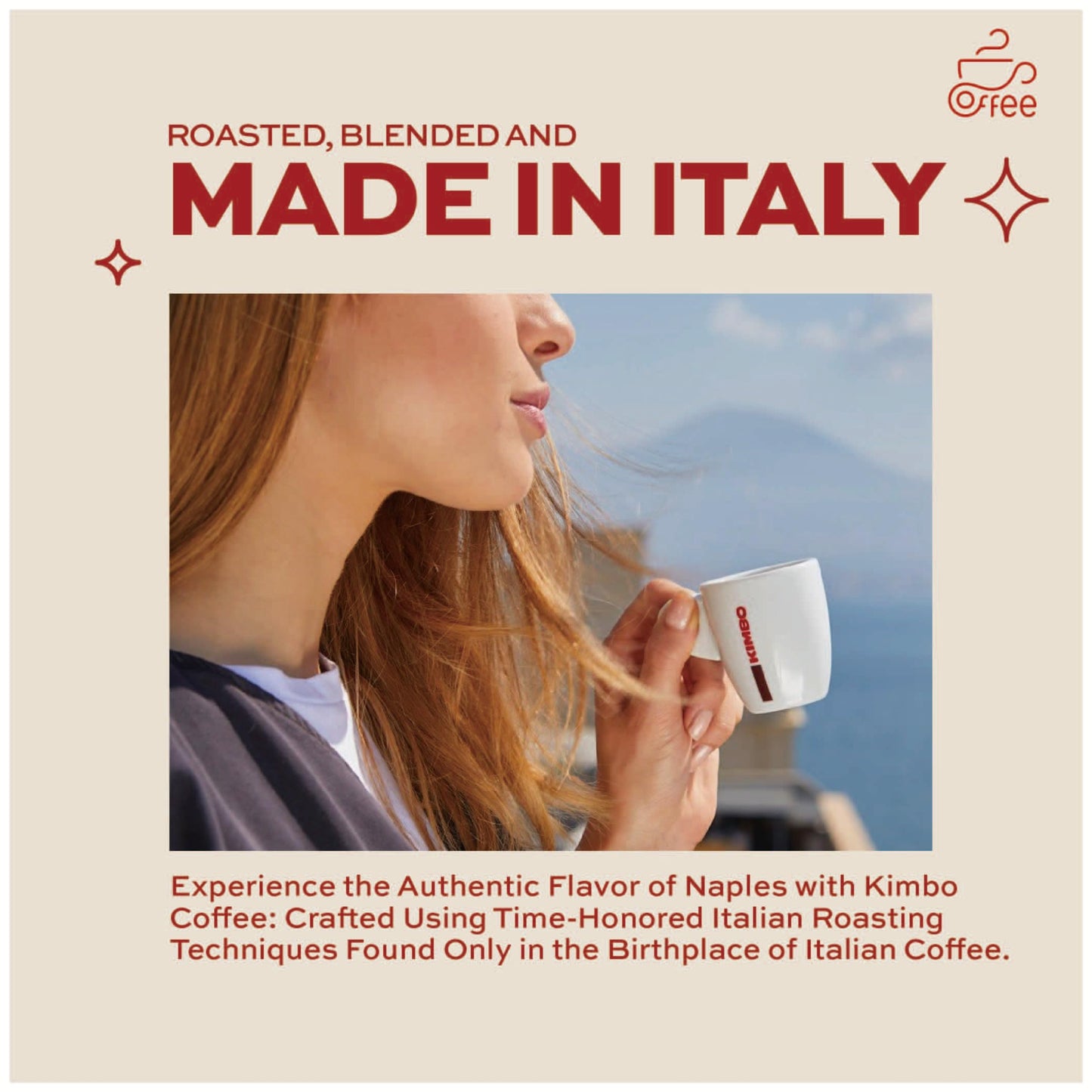 Kimbo Espresso Ristretto 100% Arabica Coffee Capsules - Dark Roast Ground Coffee Compatible with Nespresso Machines, Smooth & Rich Italian Espresso Capsules - 10 Count Aluminum capsules