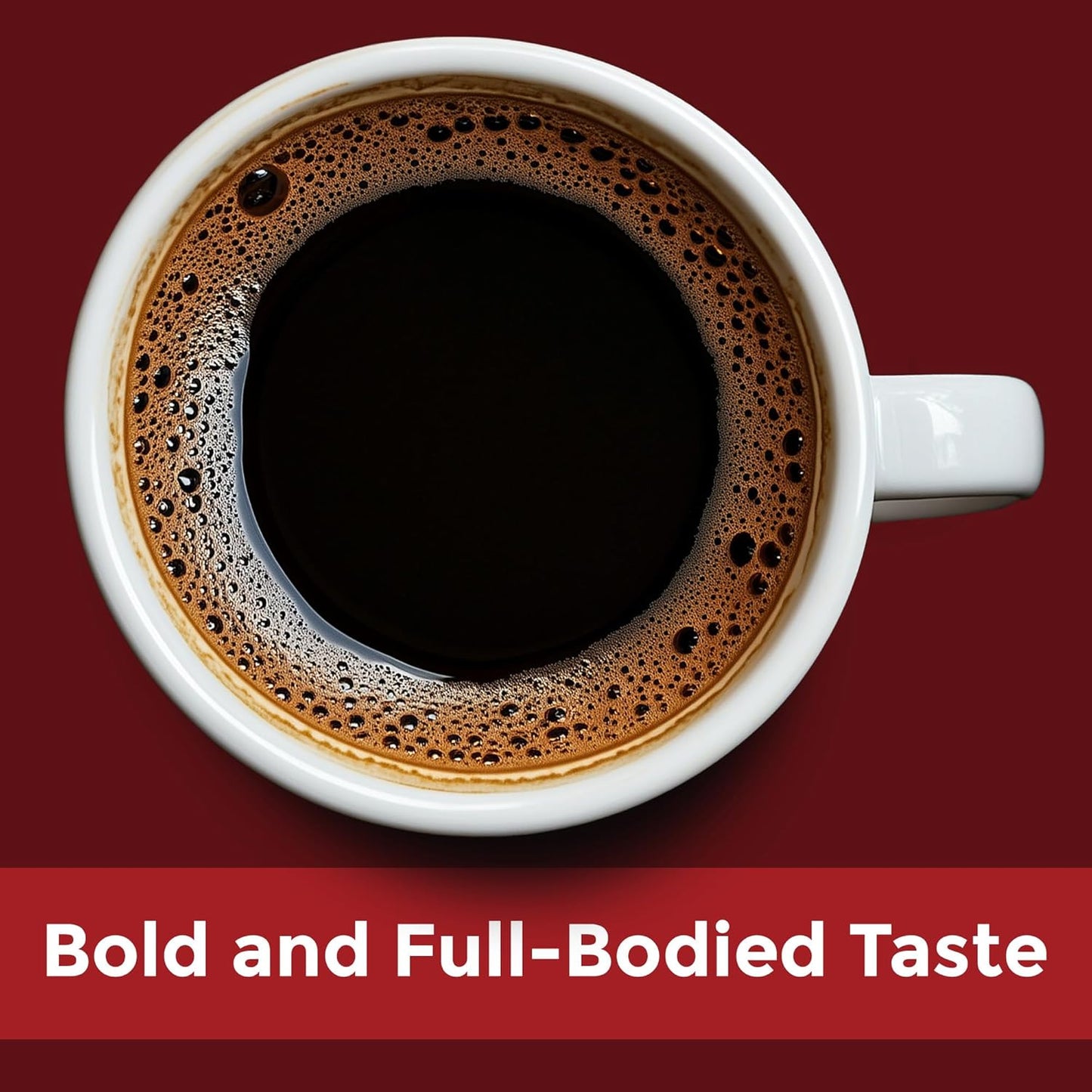 Robica Extra Caffeine American Coffee 250 g - Medium Roast High Caffeine Coffee, Premium American Ground Coffee for Extra Boost