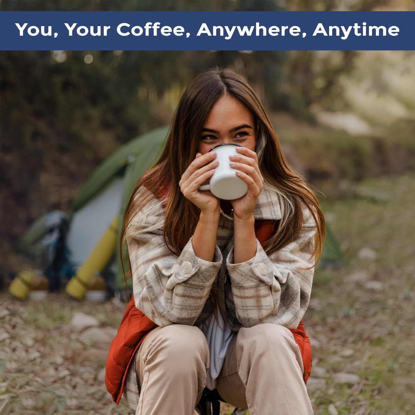 Robica Brazilian Drip Coffee Bags - Premium Arabica Ground Coffee - Single Serve Pour Over Coffee Pouches, Portable and Easy to Use Hand Drip Coffee for Camping, Travelling and Office, 5 Sachets