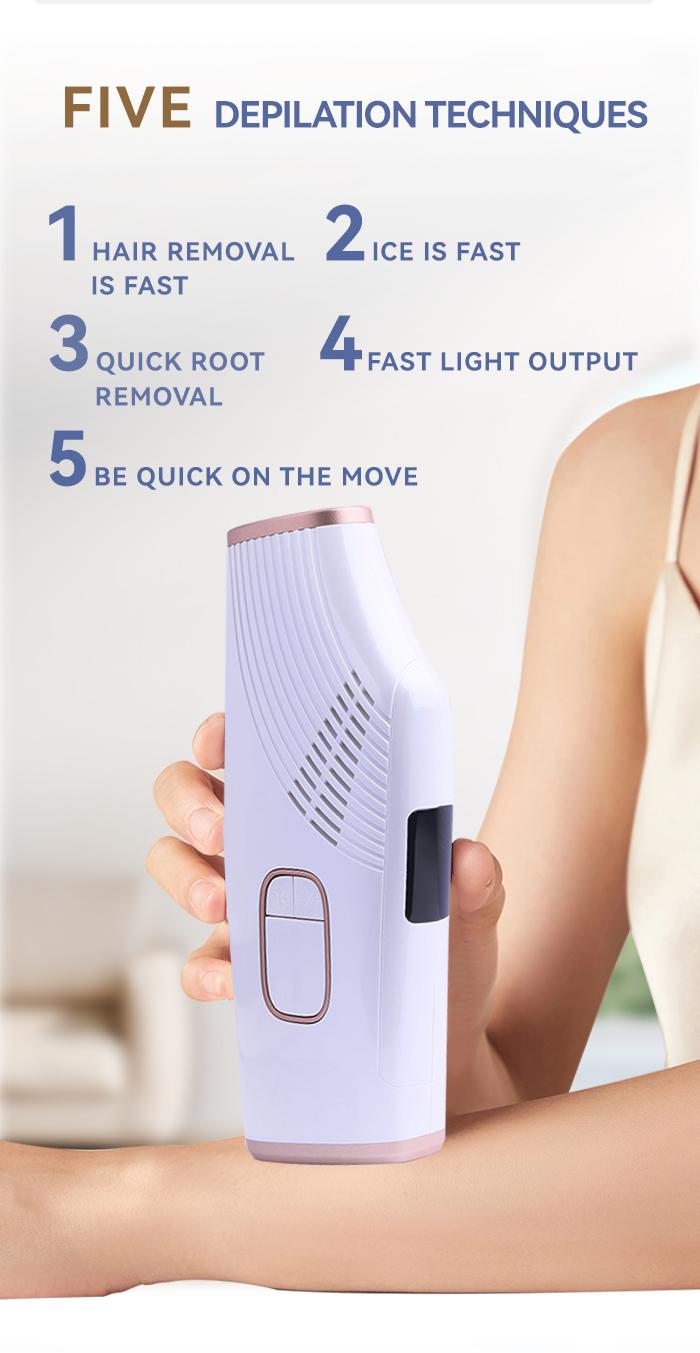 Laser Hair Removal for Women and Men Permanent Ipl Hair Removal Device with 999 900 Flashes 9 Energy Levels Hair Removal Tool for Facial Legs Arms Whole Body